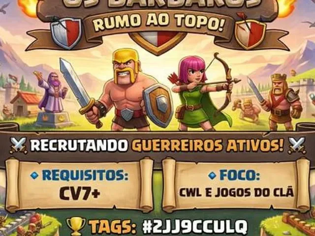 Imagem do grupo de WhatsApp Os Barbaros