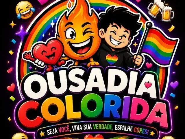 Imagem do grupo de WhatsApp Ousadia Colorida Oficial