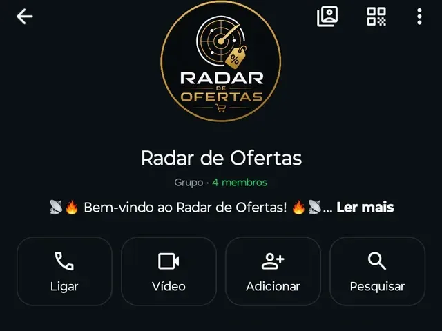 Imagem do grupo de WhatsApp Radar De Ofertas