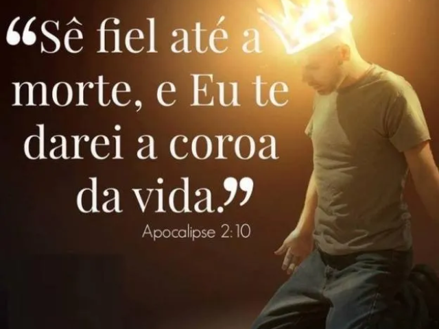 Imagem do grupo de WhatsApp Ser Fiel Até A Morte