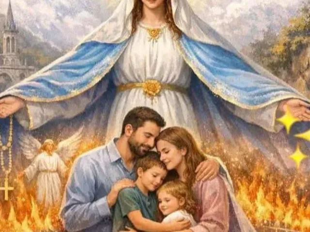 Imagem do grupo de WhatsApp Sob O Manto De Maria