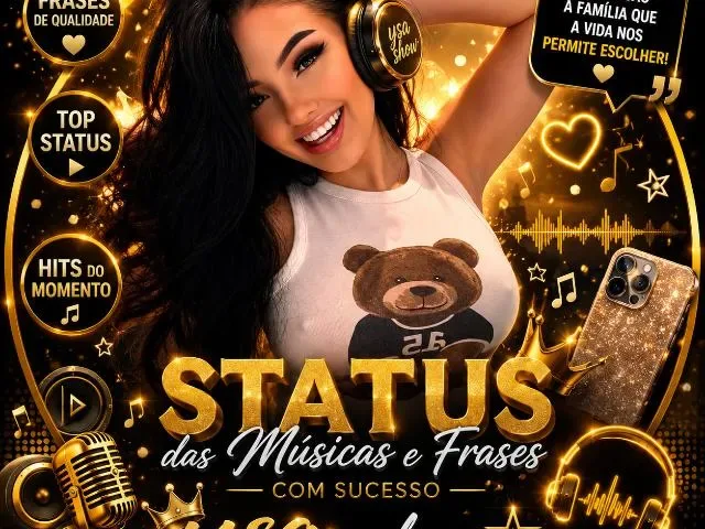 Imagem do grupo de WhatsApp Status das musicas e frase com sucesso
