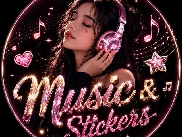 Imagem do grupo de WhatsApp Stickers Music