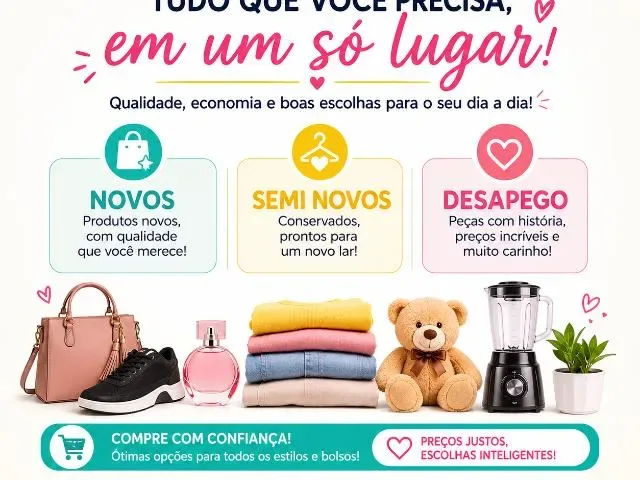 Imagem do grupo de WhatsApp TABATINGA - NOVOS, SEMI- NOVO E DESAPEGO 🥇