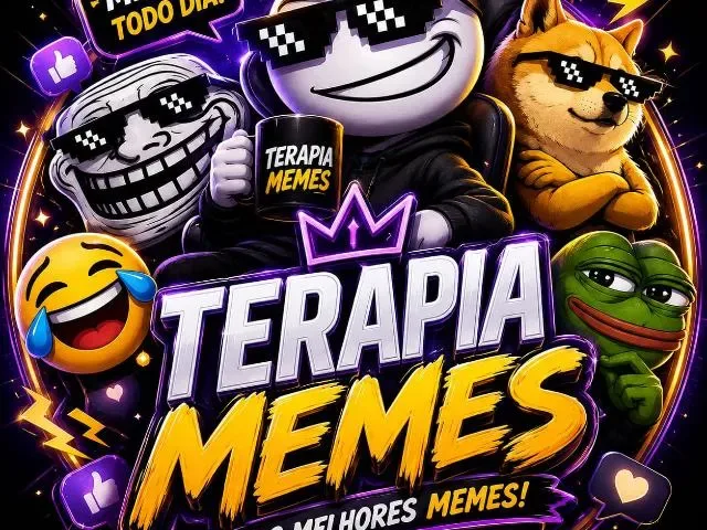 Imagem do grupo de WhatsApp Terapia Dos Memes