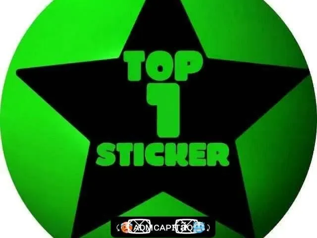 Imagem do grupo de WhatsApp Top Sticker