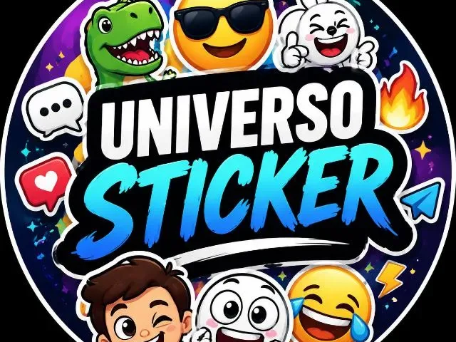 Imagem do grupo de WhatsApp Universo Sticker