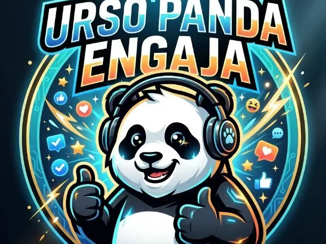 Imagem do grupo de WhatsApp Urso Panda Engaja