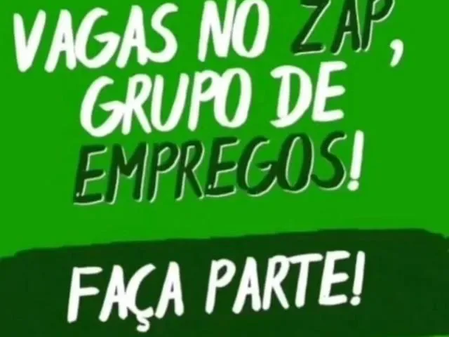 Imagem do grupo de WhatsApp Vagas Itaúna 02